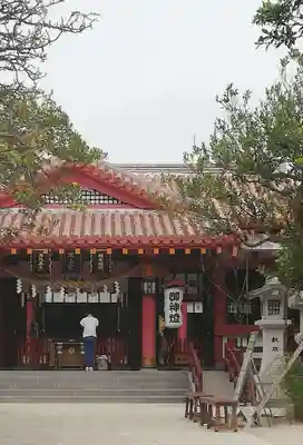 波上宮の本殿・本堂