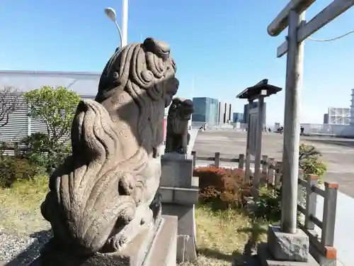氷川神社の狛犬