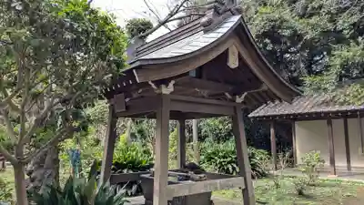 江島神社の手水舎