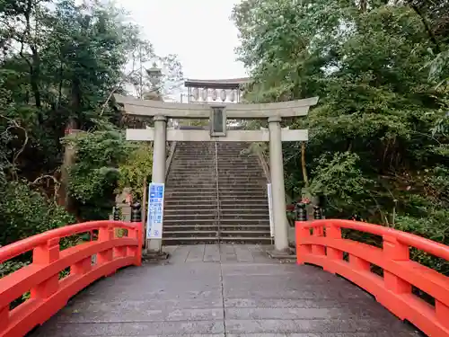 城山八幡宮の鳥居