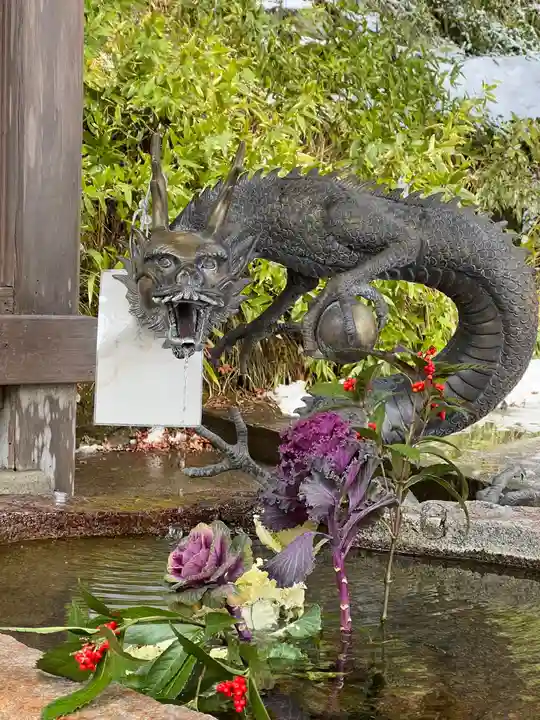 鞍馬寺の手水舎