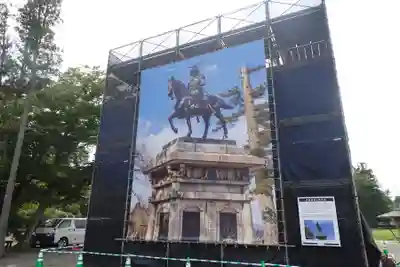 宮城縣護國神社の像