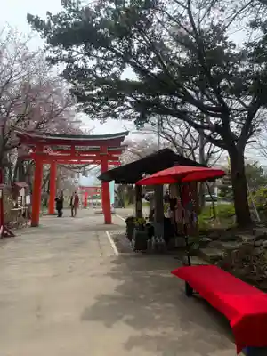 虻田神社の七五三参