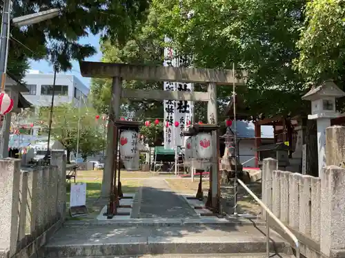 多奈波太神社の鳥居