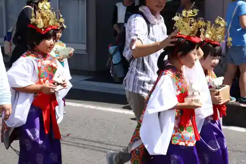 米川八幡神社のお祭り