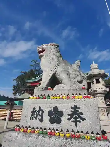 上野天満宮の狛犬