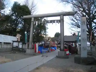 浅草神社の鳥居