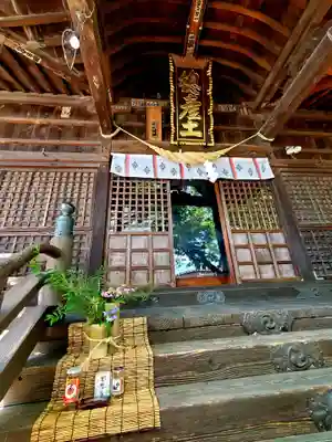 阿邪訶根神社の本殿・本堂