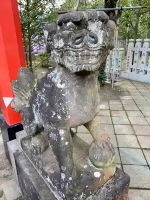 江島神社の狛犬