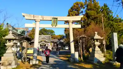 住吉神社(入水神社)の鳥居