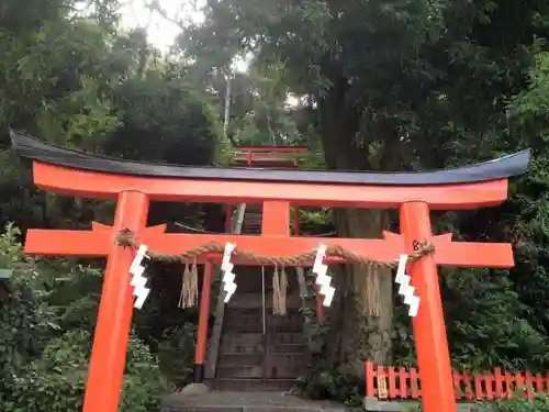 建勲神社の鳥居