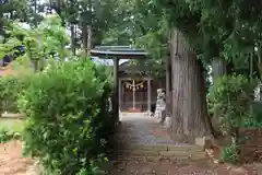 神原田神社の景色