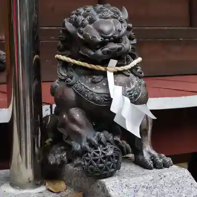 有明温泉神社の狛犬