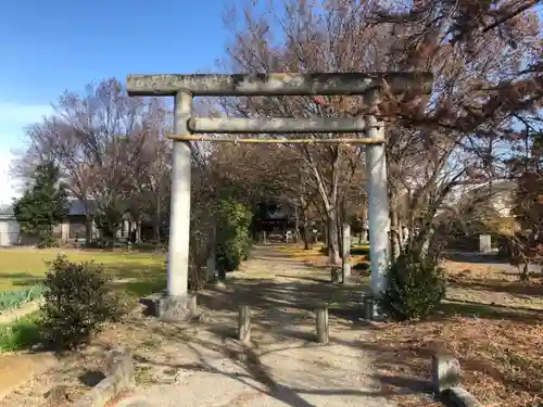 今城青坂稲実池上神社の鳥居