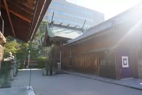 警固神社の本殿・本堂