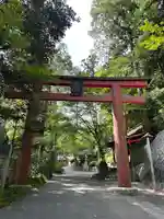 胡桃下稲荷神社の鳥居
