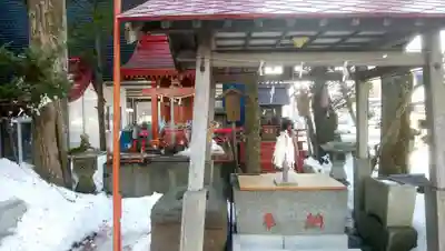 共栄稲荷神社の手水舎