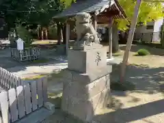 上高野神社の狛犬