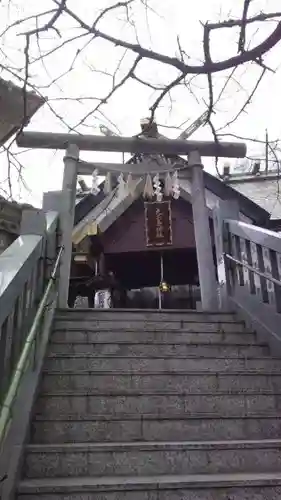 元三島神社の鳥居