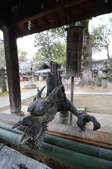 那古野神社の手水舎
