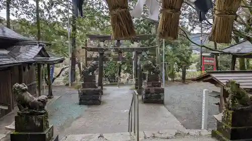 横倉神社の景色