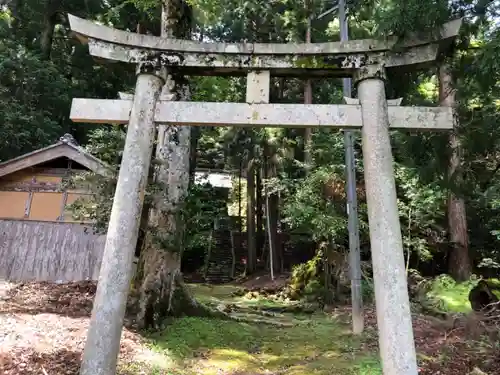 椎村神社の鳥居