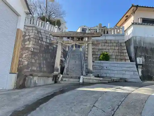 塩屋若宮神社の鳥居