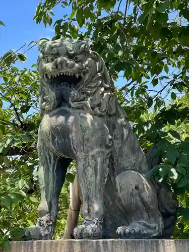 生國魂神社の狛犬