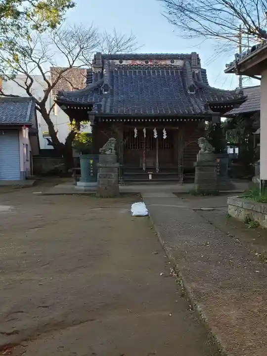 矢切神社の本殿・本堂
