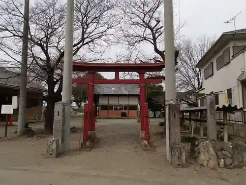 長幡部神社の鳥居