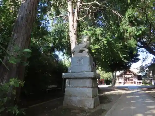 日吉神社の狛犬