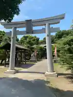 湊神社の鳥居
