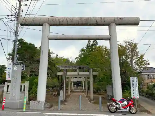 橘樹神社の鳥居