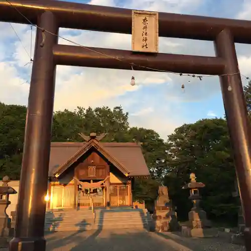 奈井江神社の鳥居