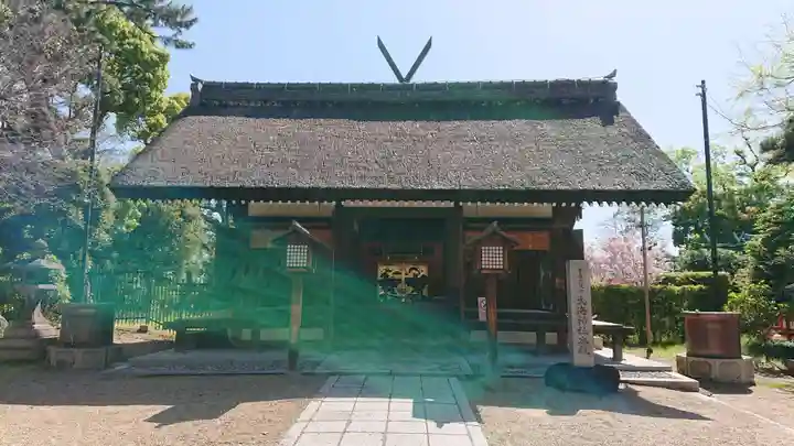 大海神社(住吉大社摂社)の本殿・本堂