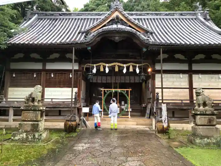 松帆神社の本殿・本堂