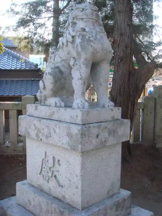 玉前神社の狛犬