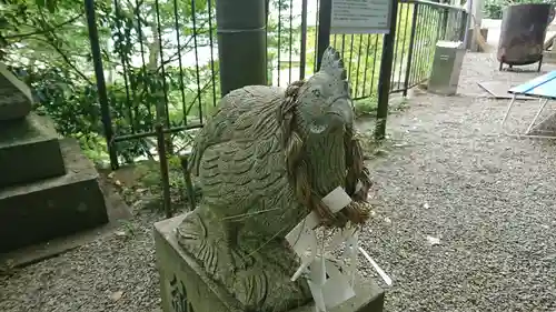 玉祖神社の狛犬