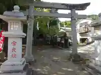比比多神社(子易明神)の鳥居