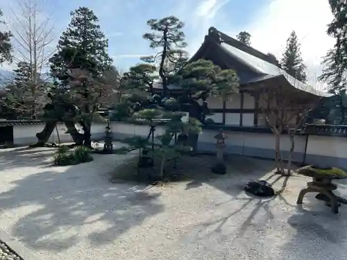 恵林寺の庭園