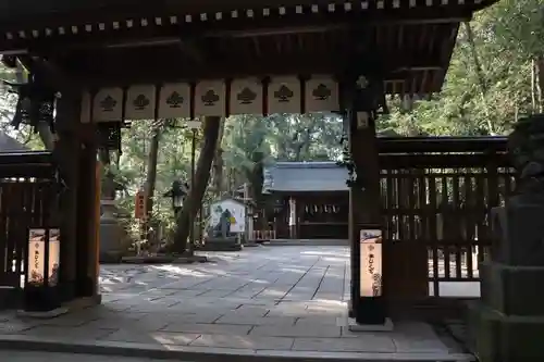 駒木諏訪神社の山門