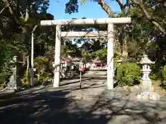 米之宮浅間神社の鳥居