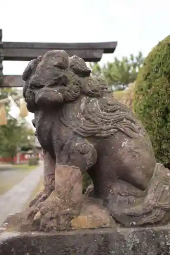 幸宮神社の狛犬