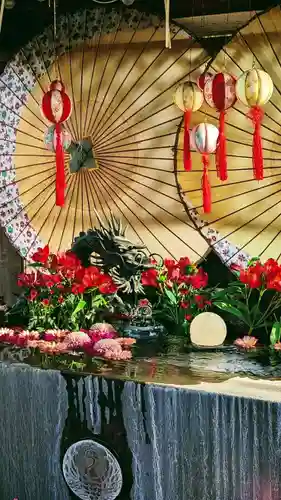 法輪寺の手水舎