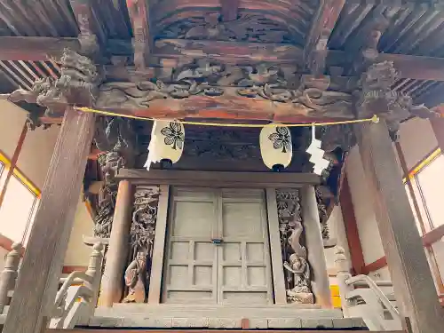 水上布奈山神社の本殿