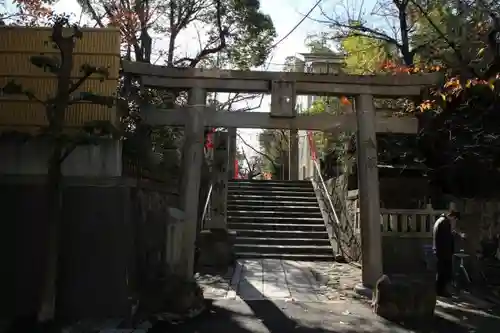 真田山 三光神社の鳥居