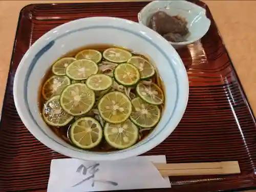 古峯神社の食事