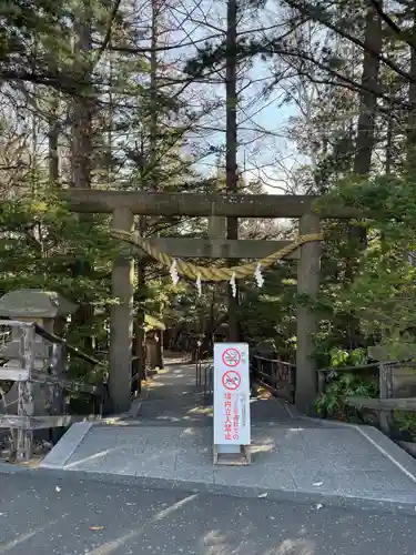 白石神社の鳥居