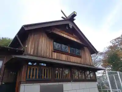 諏訪神社の本殿・本堂