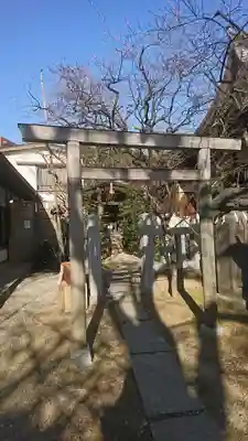 牛天神北野神社の鳥居